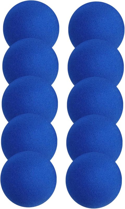 Garneck 10piezas Bolas De Esponja Suaves Redondas para Trucos De Accesorios para Magos Decoración De Festivales Bolas De Esponja para Cosplay