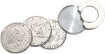 Generic 1 Special Butterfly Magnetic Coin Magic Trick Accessory for Stage and Street Magic, Ages 6+, Includes 1 Trick and Online Tutorial