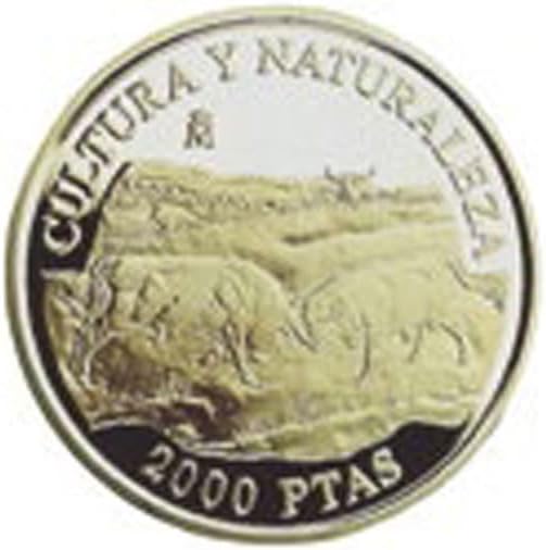 Genérico Silver Coin Spain 1994 2000 PTS Bull Lidia
