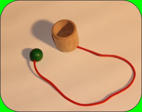 Grab Cup D Kugel=20mm, Hollow 36 x 36mm Wooden Set