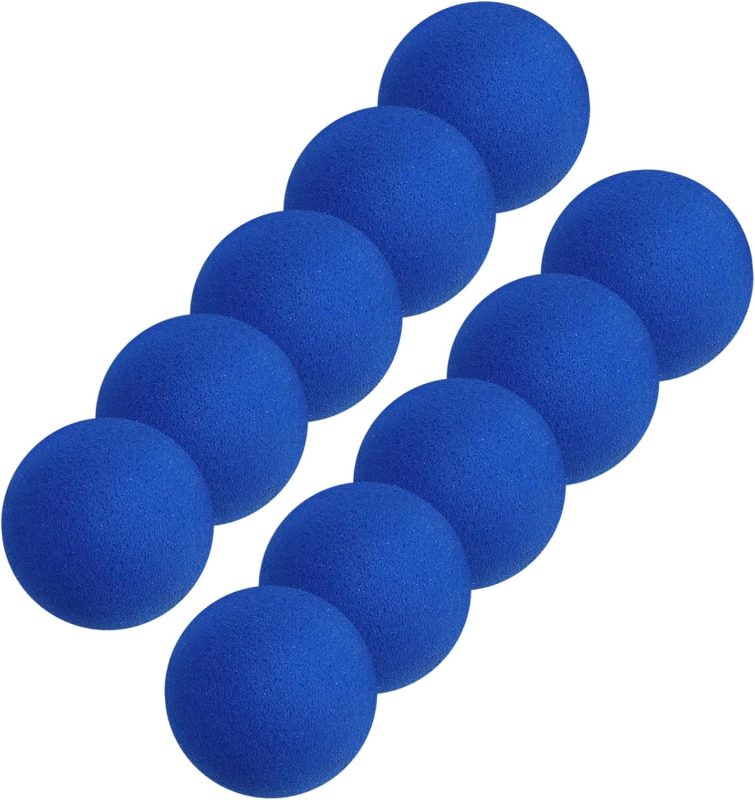 HEMOTON Bolas De Esponja Suaves para Magos 4,5 Cm 10 Unidades Accesorios Interactivas para Trucos De y Fiestas De Cosplay