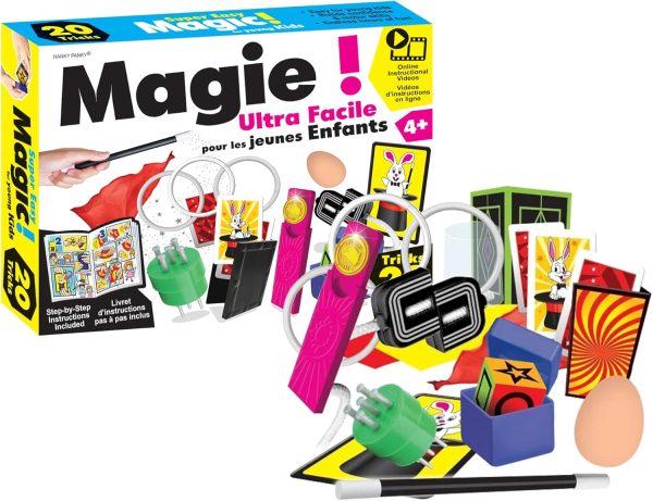 Hanky Panky - Magic Super Easy Magic 20 Tricks, Multicolor (XHK-4994)