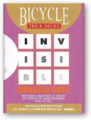 Invisible Deck Bicycle (Blue) - Trick by Murphy's Magic Supplies Inc.