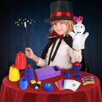 Kids Games Magic Game with Magic Hat & Magic Wand & Instructions, Toys Gift Kids 6 7 8 9 10 11 12 Years, 75+ Magic Tricks - Imagen 2