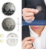 Kids Magic Set Includes Fake Finger, Light Fingers, Silk Scarves, Coins, Rotation Screw, Ring and Chain, Magic Trick Accessories for Parties, Bars and Streets (6 Set) - Imagen 2