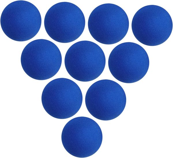 Kisangel 10piezas Bolas Esponjosas Redondas para Magos Props Suaves para Trucos De Actuación y Entretenimiento Interactivo Fiestas