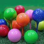 Kofull 12pcs/Pack Golf Balls Mini Golf Balls Colorful Golf Practice Balls Training Golfs (Multicolor) - Imagen 2