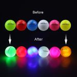 Kofull Pack of 6 LED Golf Balls for Night Training, Golf Balls, Bright Distance Balls, Assorted Colors (Pink, Blue, Red, Green, White and Yellow), Blue, White, Orange, Red, Pink, Green - Imagen 2