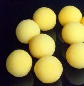 Magic Accessories 20 Super Soft Sponge Balls 4.5cm (Yellow) / 20 pcs 4.5cm Super Soft Sponge Balls(Yellow) ---- Magic Trick, Party Trick, Magic Trick, Magic Kits