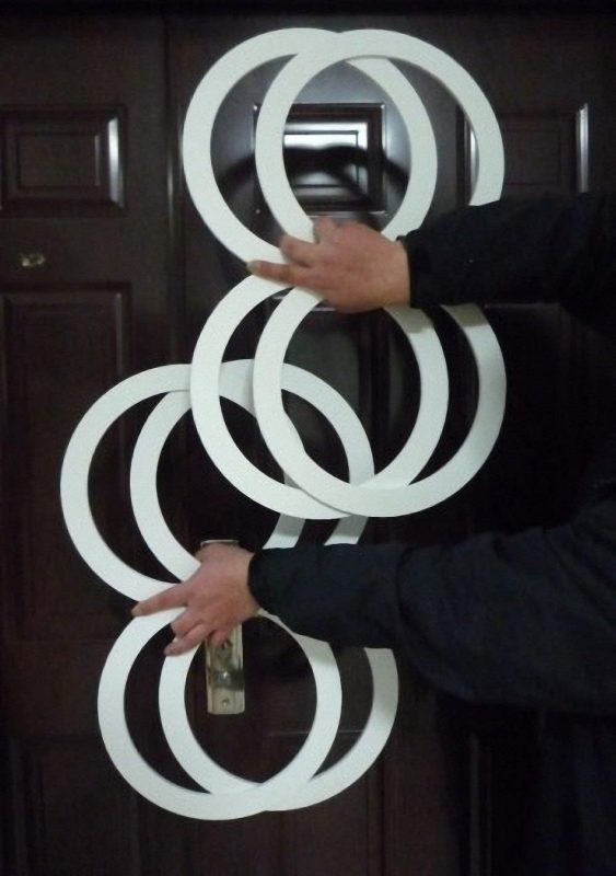 Magic Accessories Eight Ring - Juggling/Eight Ring - Juggling---- Magic Trick, Party Trick, Magic Trick, Magic Kits