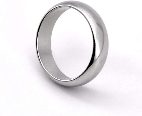 [Magic Accessories] Magic Strong Magnetic Ring for Professional Wizard Accessories, Wizard Tricks, Magic Accessories (Round Silver, 19mm)
