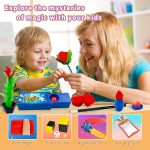 Magic Game - 80+ Magic Tricks for Kids Kids Games with Magic Wand and Instructions, Toys Ideal Gift for Kids 6 7 8 9 10 11 12 Years Old - Imagen 2