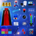 Magic Kit, Magic Set with Wizard Costume for Kids, Magic Tricks for Kids Age 6 7 8 9 10 11 12 Years Old - Imagen 2