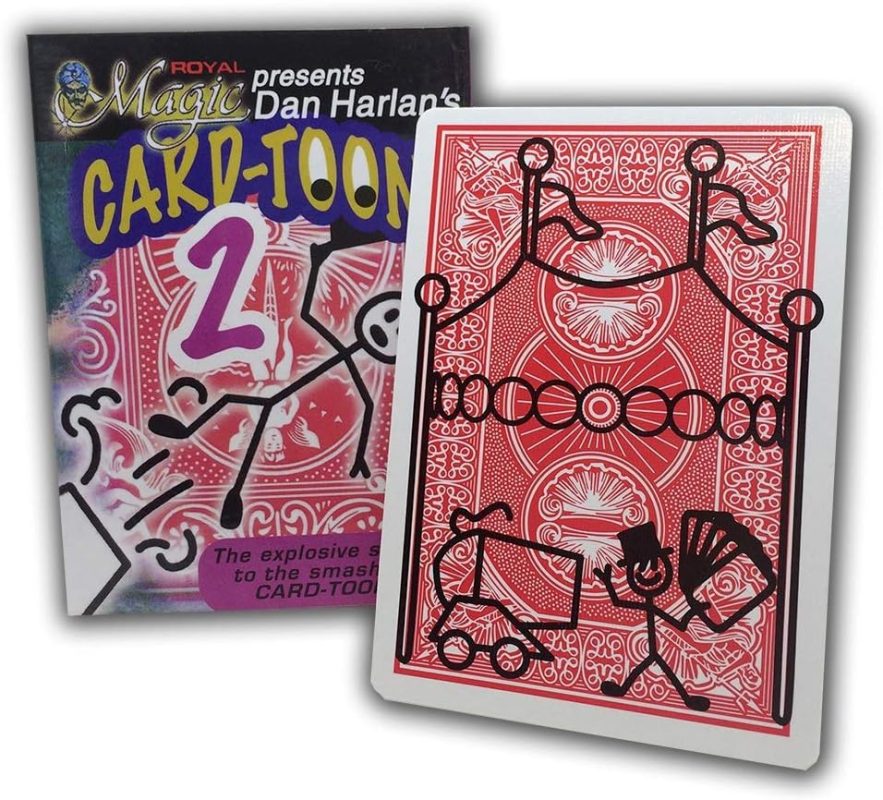 Magic - The World's Best Decks - Professional Magic Tricks + Secret Area Access with Online TUTORIALS by Professional Magicians - Magic Games for Kids and Adults (CARDTOON2)