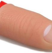 Magic Trick with Fake Thumb - Disappearing Silk Fake Finger Realistic Toy for Magicians Pranks Carnival Family Parties Shows Birthday Entertainment
