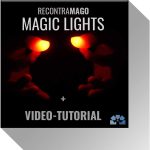 Magic Tricks -Magic with Red Lights That will appear and disappear in Your Hands New Improved System Two Luminous Thumbs Magic Tricks for Adults Includes Video (Red)