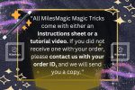 MilesMagic Wizard ring and string trick for various street mentalism or stage true illusion up close up for easy and professional routine magic tricks - Imagen 2