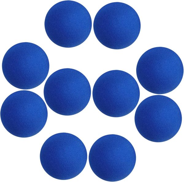 Milisten 10 Pieces Sponge Balls for Interactive Tricks for Parties Performance Accessories