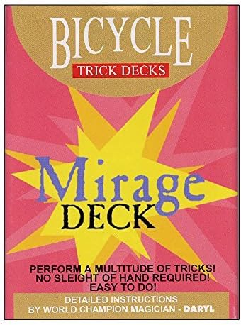 Mirage Deck Bike (Red) - Trick by Murphy's Magic Supplies Inc.