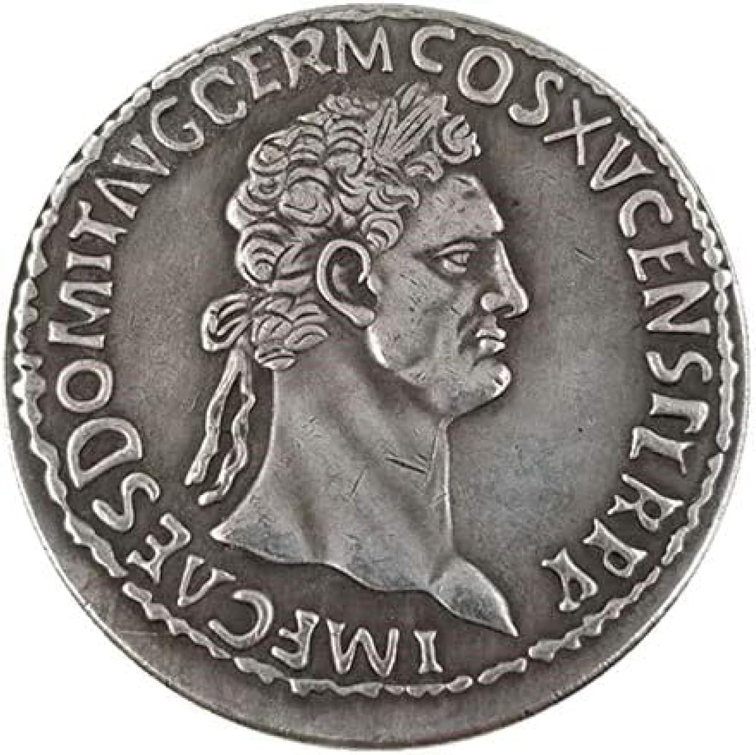 Moneda Conmemorativa Romana Antigua, dólar de Plata, Adornos Antiguos, Moneda Moneda Conmemorativa Romana Antigua, dólar de Plata, Adornos Antiguos, Moneda Coleccionable