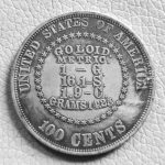 Moneda Conmemorativa del Regalo del dólar de Plata Antiguo de la Moneda de Morgan Americana de 1878 - Imagen 2