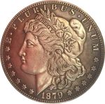 Monedas conmemorativas estadounidenses de 1879, dólar de Plata Antiguo, Monedas conmemorativas extranjeras, Monedas artesanales
