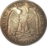 Monedas conmemorativas estadounidenses de 1879, dólar de Plata Antiguo, Monedas conmemorativas extranjeras, Monedas artesanales - Imagen 2