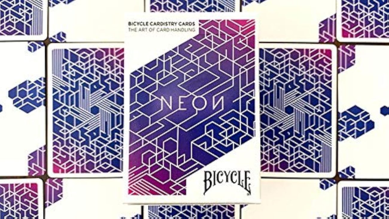 Murphy's Magic Supplies, Inc. Bike Neon Blue Aurora Playing Cards