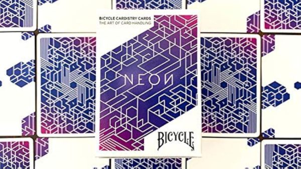 Murphy's Magic Supplies, Inc. Bike Neon Blue Aurora Playing Cards