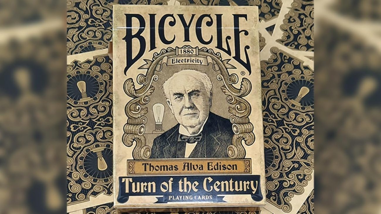 Murphy's Magic Supplies, Inc. Bike Spin of the Century (Electricity) Playing Cards