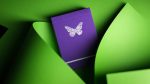 Murphy's Magic Supplies, Inc. Butterfly Card Game (Royal Purple Edition)