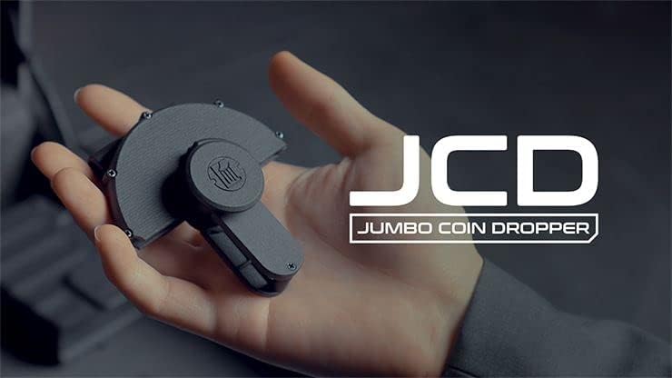 Murphy's Magic Supplies, Inc. Hanson Chien presents JCD (Jumbo Coin Dropper) by Ochiu Studio (Black Holder Series) - Trick