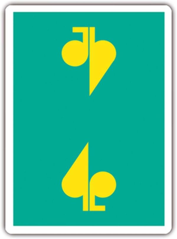 Murphy's Magic Supplies, Inc. Jaspas Deck Neon Nights Edition, great gift for card collectors
