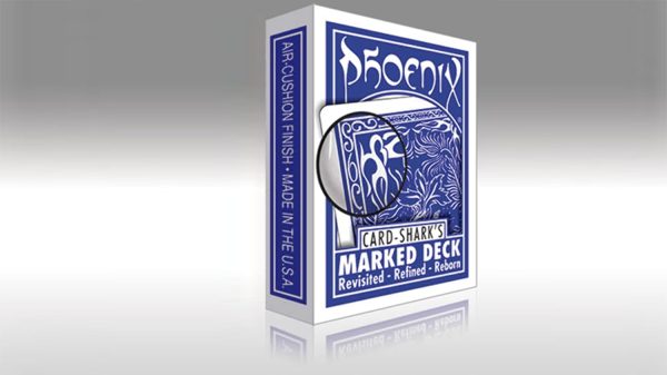 Murphy's Magic Supplies, Inc. Phoenix Marked Deck Blue, principiante, truco de cartas