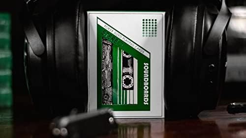 Murphy's Magic Supplies, Inc. Riffle Shuffle Soundboards V4 Green Edition Card Game