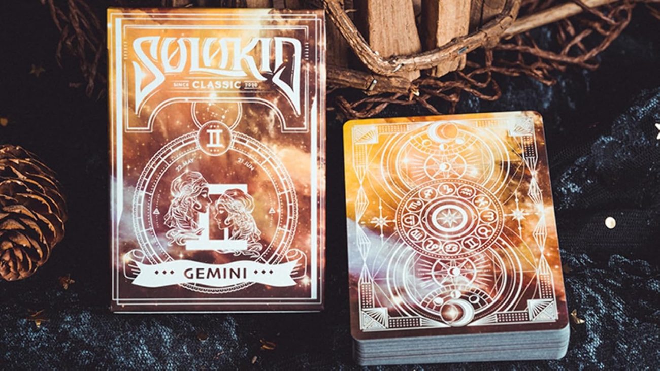 Murphy's Magic Supplies, Inc. Solokid Constellation Series V2 (Gemini) Card Game by Solokid Playing Card Co.