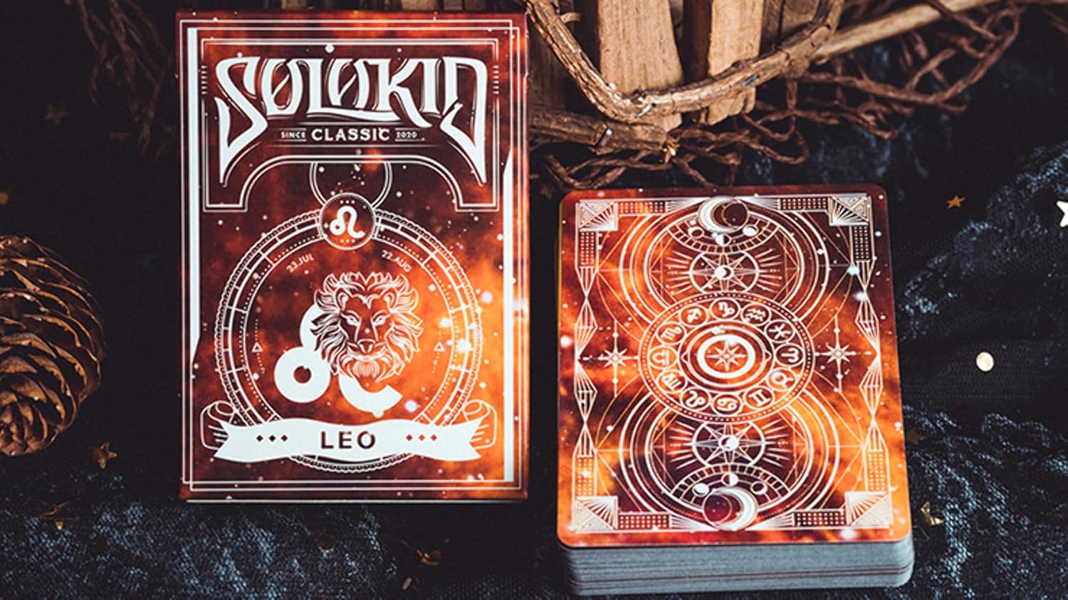Murphy's Magic Supplies, Inc. Solokid Constellation Series V2 (Leo) Card Murphy's Magic Supplies, Inc. Solokid Constellation Series V2 (Leo) Card Game by Solokid Playing Card Co.