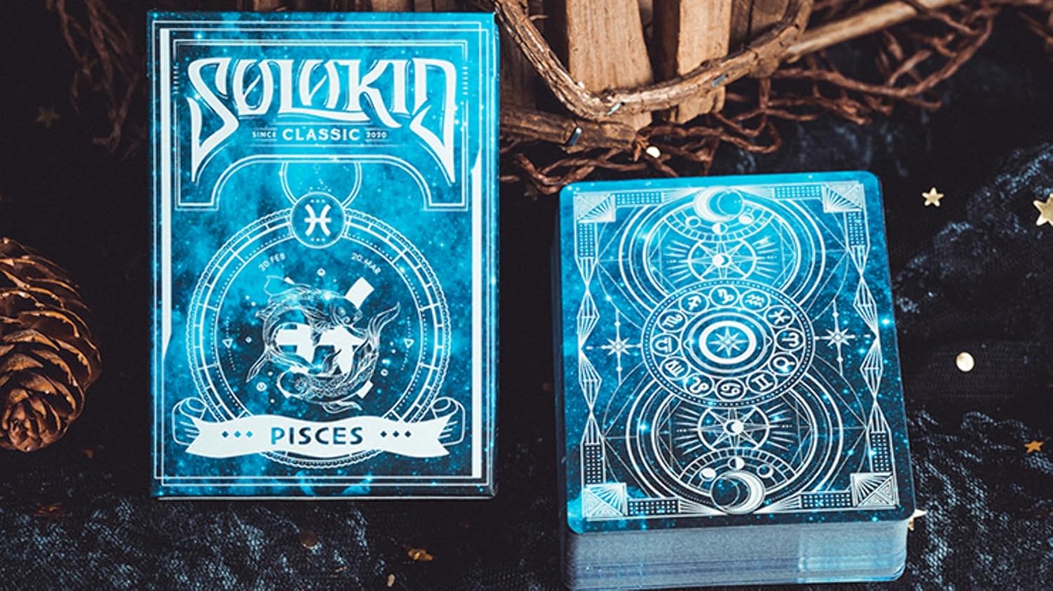 Murphy's Magic Supplies, Inc. Solokid Constellation Series v2 (Pisces) Card Murphy's Magic Supplies, Inc. Solokid Constellation Series v2 (Pisces) Card Game by Solokid Playing Card Co.