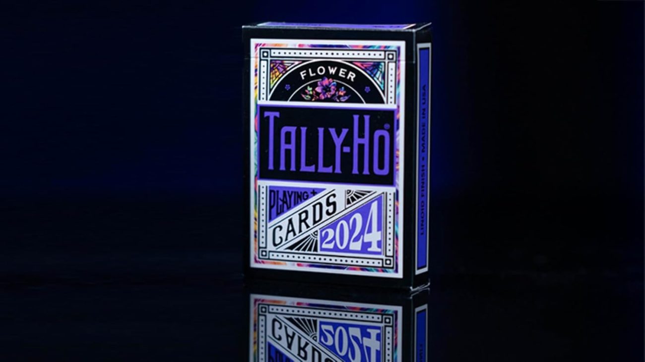Murphy's Magic Supplies, Inc. Tally-Ho 2024 (Flower) - US Playing Card Co Card Game