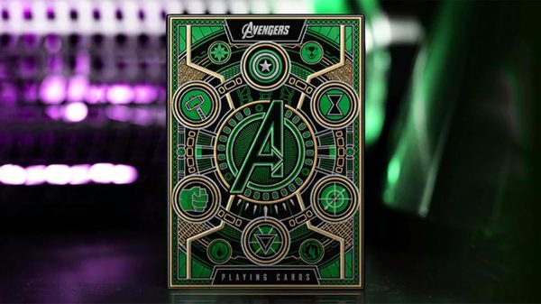 Murphy's Magic Supplies, Inc. Theory11 Avengers: Green Edition, Great Gift for Card Collectors