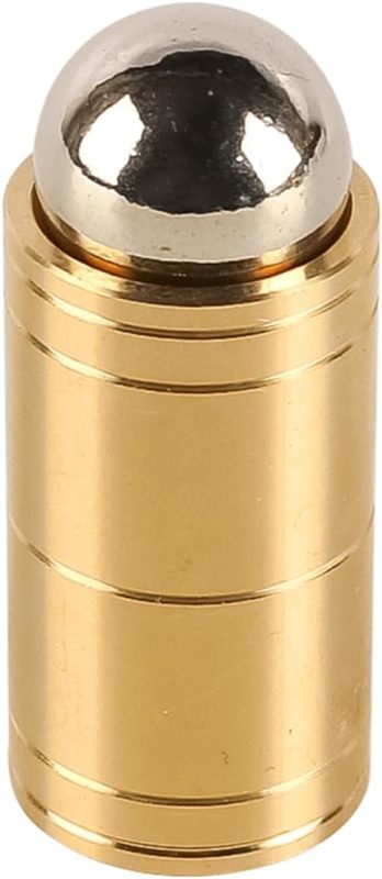 Mysterious Magic Trick with Tube Ball Brass Steel Ball Sinking into a Tube Illusions Close Up Accessories for Mentalist Magicians