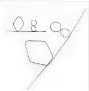 Nitinol Wire Memory Shape Meta Fire Prediction Number of Diamonds Magic Trick for Close Up Magic (1 Unit)
