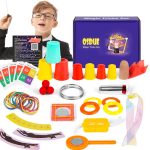 OSDUE Magic Game, Science Kit of 12 Tricks for Kids with 12 Unique Experiments and Magic Tricks Videos with Free Tutorials for Boys and Girls Over 8 Years Old