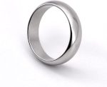 PK Magnetic Ring Silver Cambered PK Ring Wizard Magic Tricks Stage Illusion Trick Tricks Close Up Tricks Magic Accessories for Trick Show (0.88 inch)
