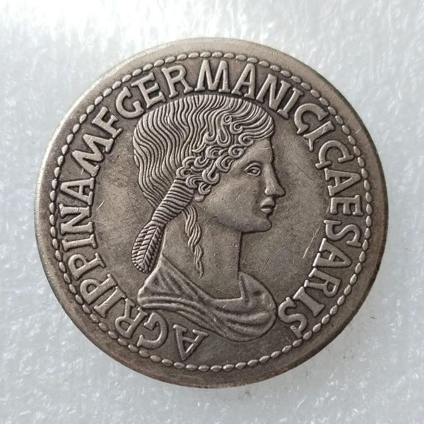 RM51 Silver Dollar Roman Commemorative Coin Replica