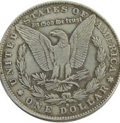 Réplica de Moneda Conmemorativa del dólar de Plata Morgan de 1900, S