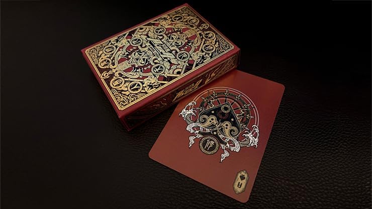 SOLOMAGIA Asura Classic (Red) Playing Cards SOLOMAGIA Asura Classic (Red) Playing Cards