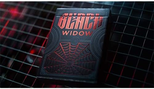 SOLOMAGIA Black Widow Playing Cards