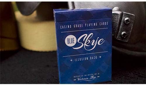 SOLOMAGIA Blue Skye Playing Cards by UK Magic Studios and Victoria Skye