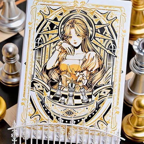 SOLOMAGIA Chess White Playing Cards by Hidden Light